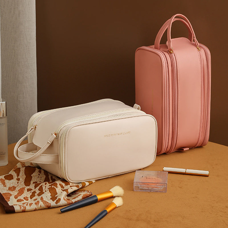 Trousse de maquillage élégante et de grande capacité