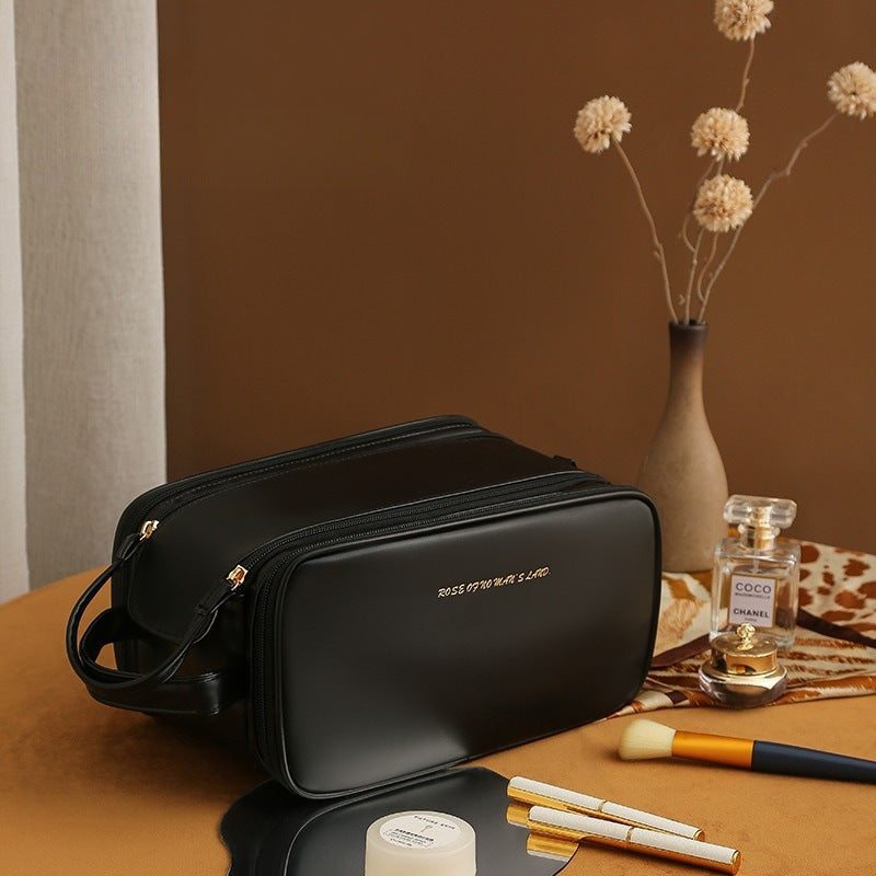 Trousse de maquillage élégante et de grande capacité