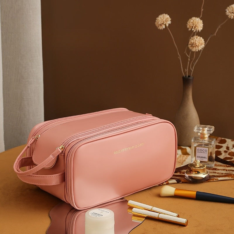Trousse de maquillage élégante et de grande capacité