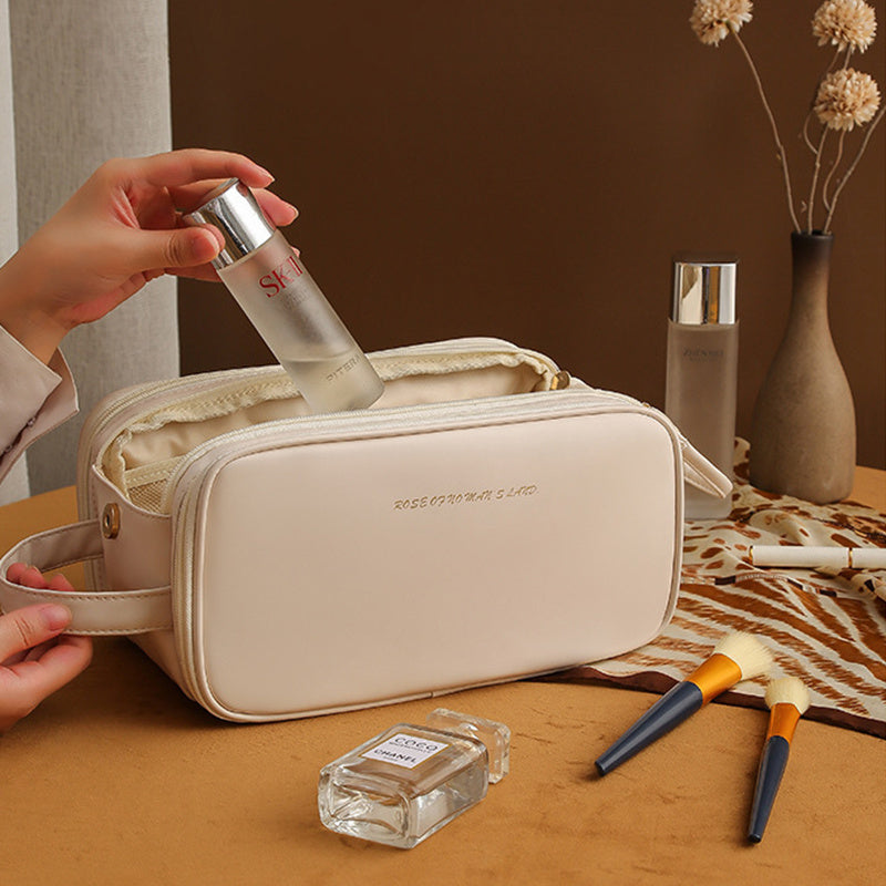 Trousse de maquillage élégante et de grande capacité