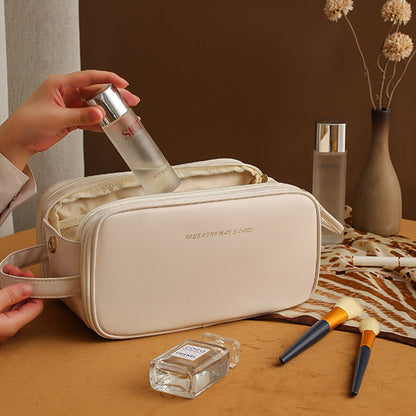 Trousse de maquillage élégante et de grande capacité