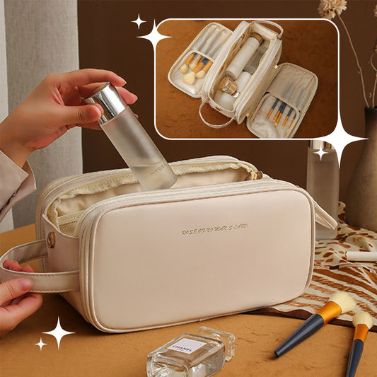 Trousse de maquillage élégante et de grande capacité